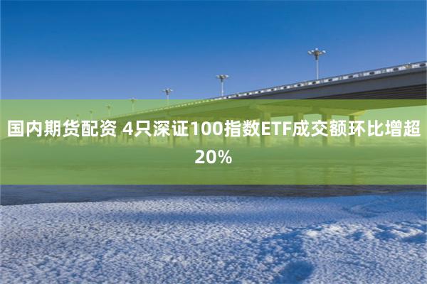 国内期货配资 4只深证100指数ETF成交额环比增超20%